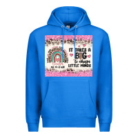 True Royal it takes a big to shape little minds Premium Hoodie - MaliasSmallBusiness