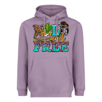 Lavender wild and free with cactus Heavyweight Hoodie - AdoDesignShop