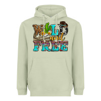 Matcha wild and free with cactus Heavyweight Hoodie - AdoDesignShop