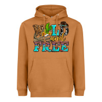 Meerkat wild and free with cactus Heavyweight Hoodie - AdoDesignShop