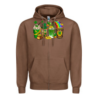 Chestnut st. patricks day coffee drinks Zipper Hoodie - Neo Western