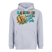 Heather Grey raised on sweet tea and jesus Heavyweight Hoodie - AdoDesignShop