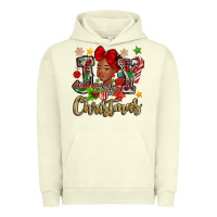 Pigment Pistachio christmas joy black woman Urban Hoodie - MaliasSmallBusiness