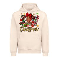 Sandshell christmas joy black woman Urban Hoodie - MaliasSmallBusiness