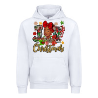 White christmas joy black woman Urban Hoodie - MaliasSmallBusiness