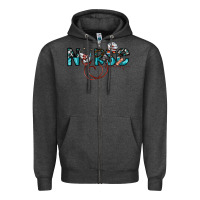 Charcoal Heather nurse Zipper Hoodie - SublimationCraftShop