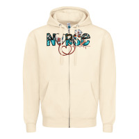 Sandshell nurse Zipper Hoodie - SublimationCraftShop