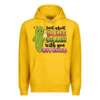 Lemon just about done dillin with you bitches Premium Hoodie - MaliasSmallBusiness