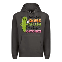 Smoke just about done dillin with you bitches Premium Hoodie - MaliasSmallBusiness