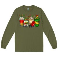 Army Green juneteenth coffee cups Long Sleeve Tee - Zillion Design Studio
