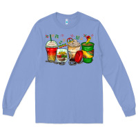 Colony Blue juneteenth coffee cups Long Sleeve Tee - Zillion Design Studio