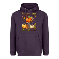 Plum pumpkin kisses harvest wishes Heavyweight Hoodie - BundleAndBundleShop
