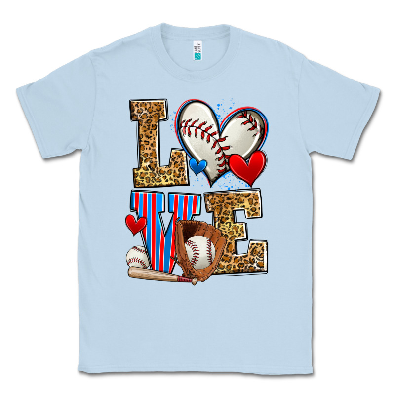 Love Baseball Classic Tee by Zillion Design Studio | Teevron