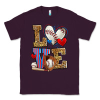 Plum love baseball Classic Tee - Zillion Design Studio