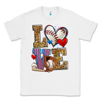 White love baseball Classic Tee - Zillion Design Studio