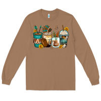 Toasted Coconut indian headdress coffee cups Long Sleeve Tee - Zillion Design Studio