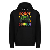 Black level 100 days of school completed Premium Hoodie - MaliasSmallBusiness