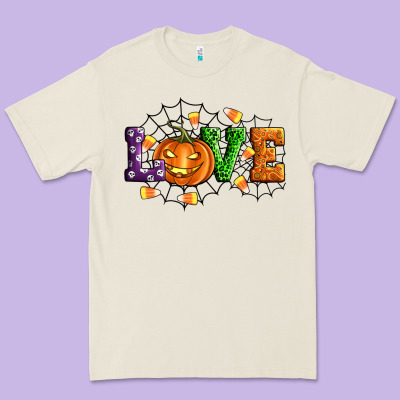 Halloween Love Premium Tee Designed By Artiststas
