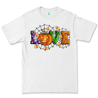 White Halloween Love Premium Tee - Artiststas