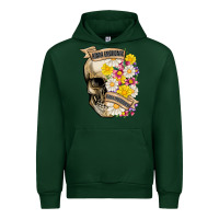 Forest Green kinda emotional kinda emotionless Urban Hoodie - MaliasSmallBusiness