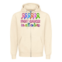 Sandshell fight cancer in all colors Zipper Hoodie - HRA Design Shop