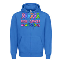 True Royal fight cancer in all colors Zipper Hoodie - HRA Design Shop