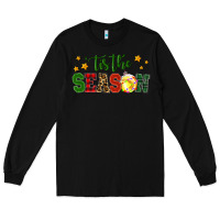 Black 'tis the season softball christmas Long Sleeve Tee - RanaPortraitStore