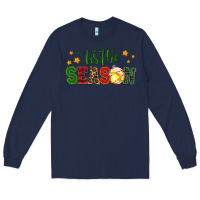 Navy 'tis the season softball christmas Long Sleeve Tee - RanaPortraitStore