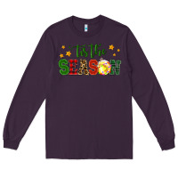 Plum 'tis the season softball christmas Long Sleeve Tee - RanaPortraitStore