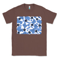 Chestnut distressed blueberry milkshake cowhide Classic Tee - RanaPortraitStore
