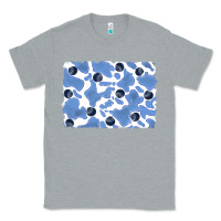 Heather Grey distressed blueberry milkshake cowhide Classic Tee - RanaPortraitStore