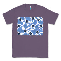 Lavender distressed blueberry milkshake cowhide Classic Tee - RanaPortraitStore