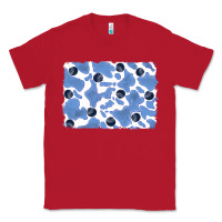 Red distressed blueberry milkshake cowhide Classic Tee - RanaPortraitStore