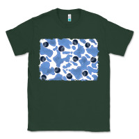Sports Green distressed blueberry milkshake cowhide Classic Tee - RanaPortraitStore