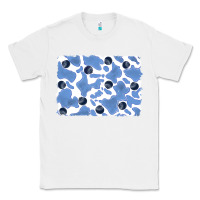 White distressed blueberry milkshake cowhide Classic Tee - RanaPortraitStore