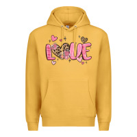 Mustard love valentines day Premium Hoodie - MaliasSmallBusiness