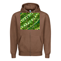 St. Patrick's Day Leopard Tumbler Zipper Hoodie | Teevron