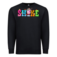 Black shake with milkshake Premium Sweatshirt - AdoDesignShop