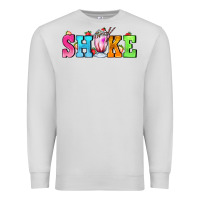 Dove Grey shake with milkshake Premium Sweatshirt - AdoDesignShop