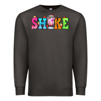 Smoke shake with milkshake Premium Sweatshirt - AdoDesignShop