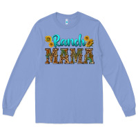 Colony Blue ranch mama Long Sleeve Tee - texasbilliewilder