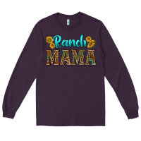 Plum ranch mama Long Sleeve Tee - texasbilliewilder
