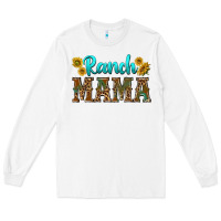 White ranch mama Long Sleeve Tee - texasbilliewilder
