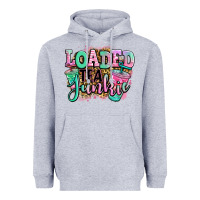 Heather Grey loaded tea junkie Heavyweight Hoodie - Jasminsmagicworld