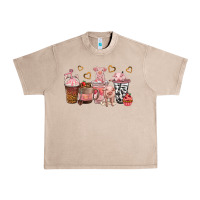 French Oak pigs coffee cups Urban Heavy Tee - texasbilliewilder