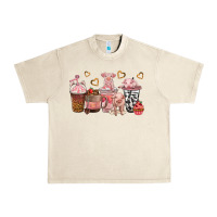 Sandshell pigs coffee cups Urban Heavy Tee - texasbilliewilder