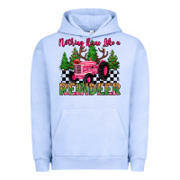 Pigment Grape Ice nothing runs like a reindeer Urban Hoodie - MaliasSmallBusiness