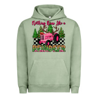 Nothing Runs Like A Reindeer Urban Hoodie | Teevron