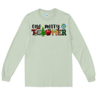 Matcha one merry teacher Long Sleeve Tee - RanaPortraitStore