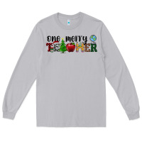 Moon Dust one merry teacher Long Sleeve Tee - RanaPortraitStore